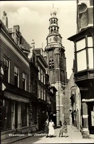 Ak Vlissingen Zeeland Niederlande, St. Jacobstoren