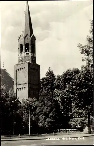 Ak Zaamslag Zeeland Niederlande, Ned. Herv. Kerk