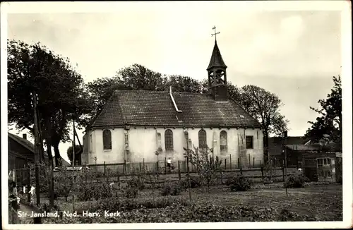 Ak Sirjansland Zeeland Niederlande, Ned. Herv. Kerk