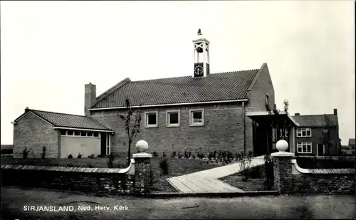 Ak Sirjansland Zeeland Niederlande, Ned. Herv. Kerk