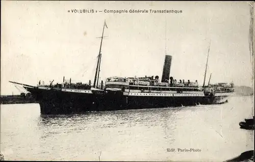 Ak Paquebot Volubilis, CGT, French Line