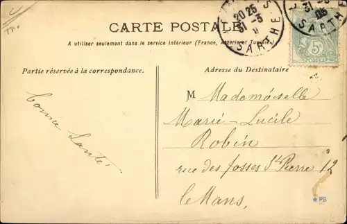 Ak 1. April, Ier Avril, Mädchen mit Fisch