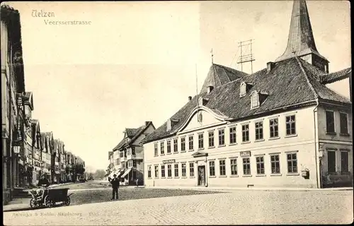 Ak Uelzen in Niedersachsen, Veersser Straße