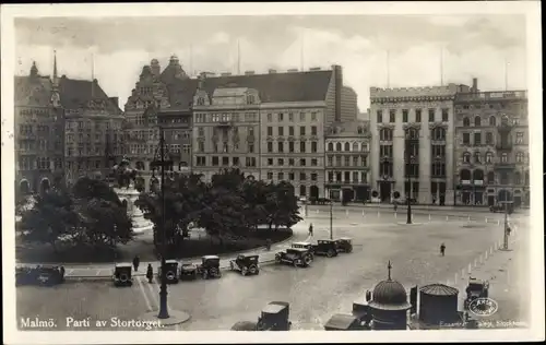 Ak Malmö Schweden, Parti av Stortorget