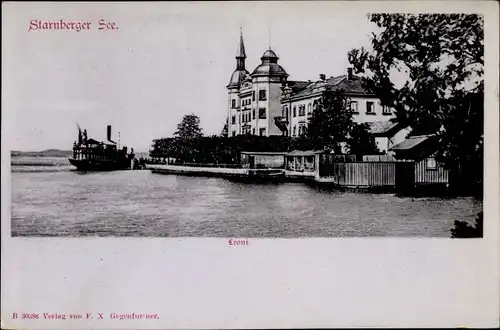 Ak Leoni Berg am Starnberger See Oberbayern, Teilansicht