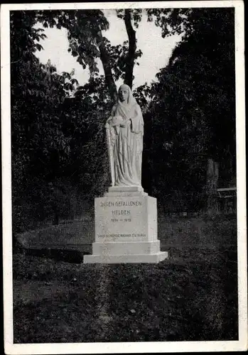 Ak Neckarsteinach in Hessen, Kriegerdenkmal
