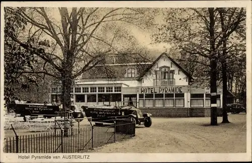 Ak Austerlitz Zeist Utrecht Niederlande, Hotel Pyramide