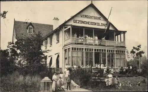 Ak Huis ter Heide Utrecht Niederlande, Gezondheidskolonie Bosch en Duin