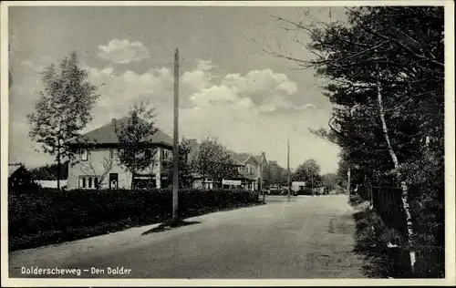 Ak Den Dolder Utrecht Niederlande, Doldersche Weg