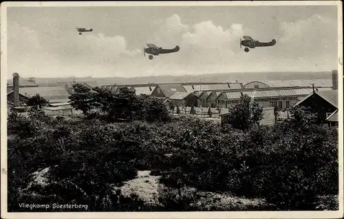 Ak Soesterberg Utrecht Niederlande, Vliegkamp