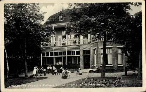 Ak Soesterberg Utrecht Niederlande, Haagsche Vacantie Kolonie Huize Hemalie