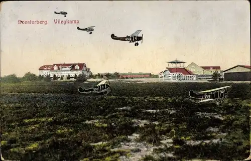 Ak Soesterberg Utrecht Niederlande, Vliegkamp