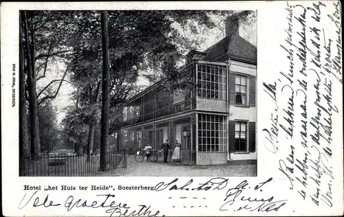 Ak Soesterberg Utrecht Niederlande, Hotel het Huis ter Heide