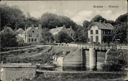 Ak Rhenen Utrecht, Grebbe, Teilansicht