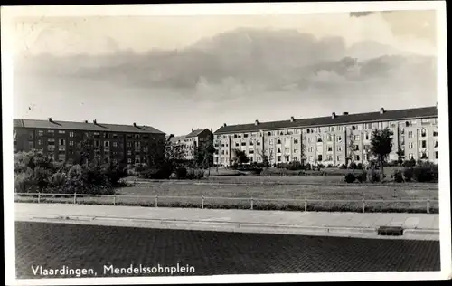 Ak Vlaardingen Südholland, Mendelssohnplein