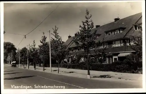 Ak Vlaardingen Südholland, Schiedamscheweg