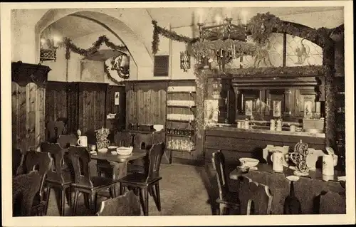 Ak Wien 1 Innere Stadt, Restaurant Zur Linde, Lindenkeller, Rotenturmstraße 12, 500 Jahre 1935