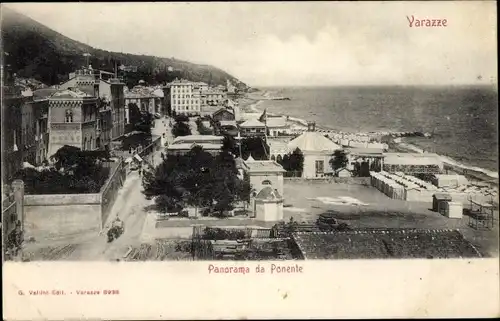 Ak Varazze Liguria, Panorama da Ponente