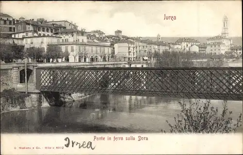 Ak Ivrea Piemonte, Ponte in ferro sulla Dora