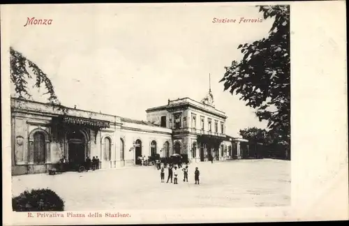 Ak Monza Lombardia, Stazione Ferrovia