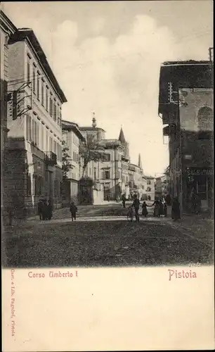 Ak Pistoia Toscana, Corso Umberto I