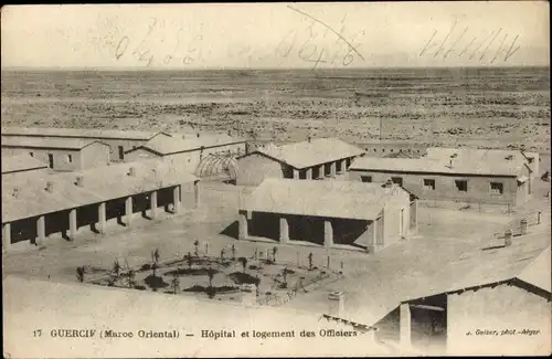 Ak Guercif Marokko, Hopital et logement des Officiers