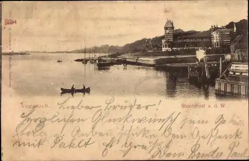 Ak Vegesack Hansestadt Bremen, Strandlust an der Weser