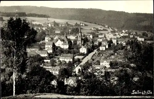 Foto Ak Sebnitz Sächsische Schweiz, Panorama