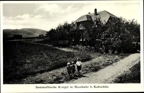Ak Meschwitz Hochkirch in der Oberlausitz, Sommerfrische Kriegel