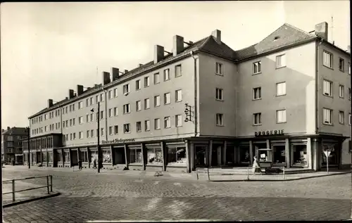 Ak Rathenow im Havelland, Berliner Straße Ecke Brandenburger Straße, Drogerie