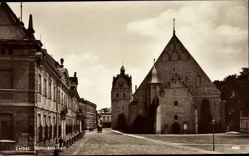 Ak Zerbst in Anhalt, Schlossfreiheit