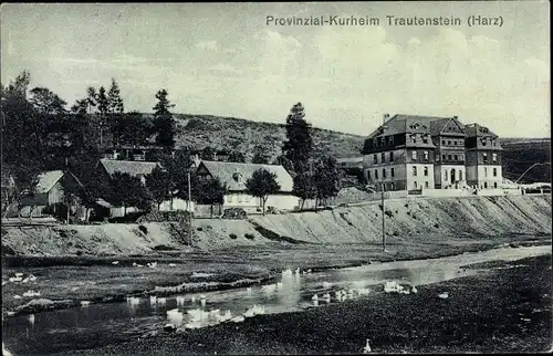 Ak Trautenstein Oberharz am Brocken, Provinzial Kurheim