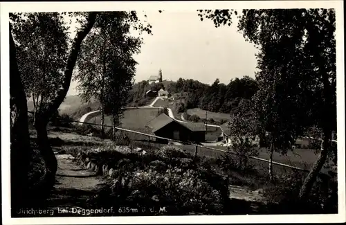 Ak Ulrichsberg Ulerichsberg Grafling Niederbayern, Blick zum Ort