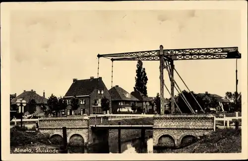 Ak Almelo Overijssel Niederlande, Sluiskade