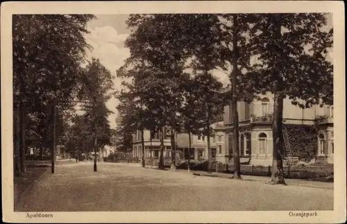 Ak Apeldoorn Gelderland, Oranjepark