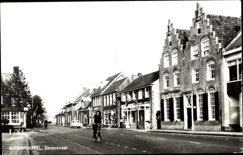 Ak Scherpenzeel Gelderland, Dorpsstraat