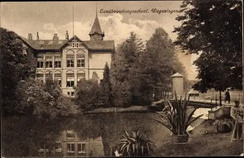 Ak Wageningen Gelderland Niederlande, Landbouwhoogeschool