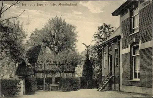 Ak Montferland Gelderland Niederlande, Het oude Jagershuisje