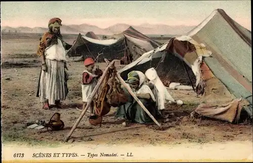 Ak Scenes et Types, Types Nomades