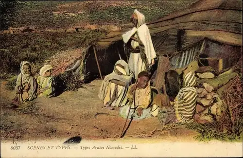 Ak Scenes et Types, Types Arabes Nomades