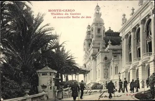 Ak Monte Carlo Monaco, Theatre du Casino et nouvelle Salle de Jeu