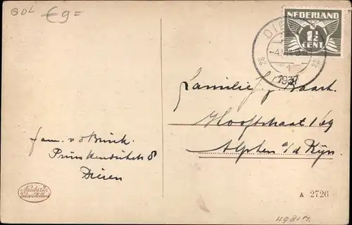 Ak Spankeren Gelderland, Huize IJselsteijn