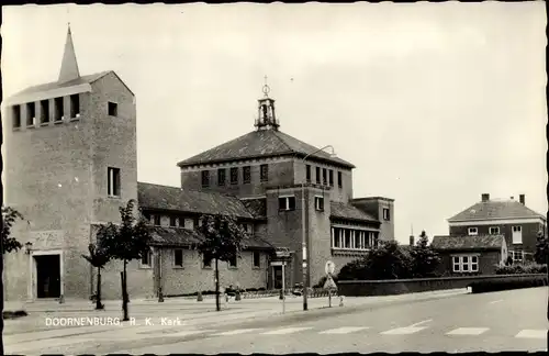 Ak Doornenburg Gelderland Niederlande, R. K. Kerk