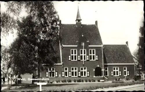 Ak Wehl Gelderland, Gemeentehuis