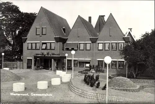 Ak Westervoort Gelderland, Gemeentehuis