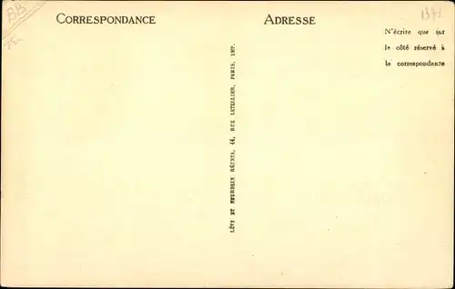 Ak Paquebot Paris, CGT, French Line