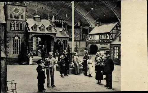 Ak Schaefer's Märchenstadt Lilliput Berlin, Liliputaner