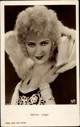 Ak Schauspielerin Jenny Jugo