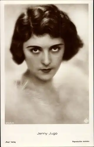 Ak Schauspielerin Jenny Jugo, Portrait