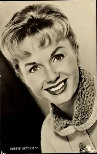 Ak Schauspielerin Debbie Reynolds, Portrait